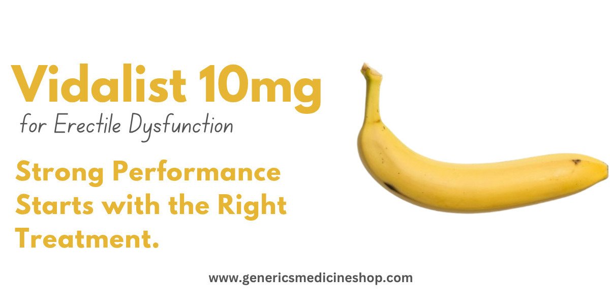 Vidalista 10 mg – Effective Treatment for Erectile Dysfunction in Men